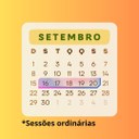 As próximas Sessões Ordinárias serão no Mês de Setembro de 2024